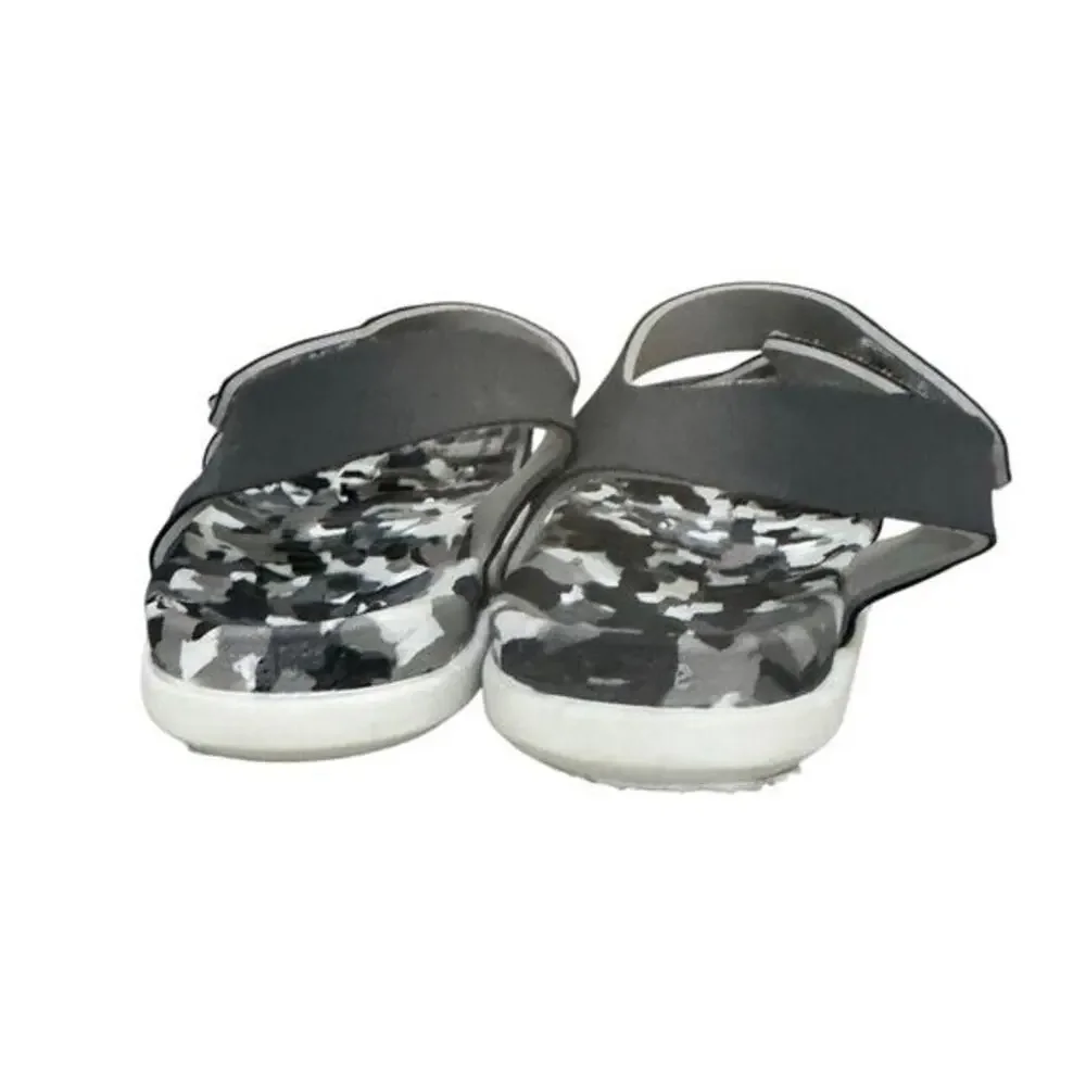 Native Kids Jefferson Sandals Camo Print‎ Size C10 Gray Waterproof Lightweight